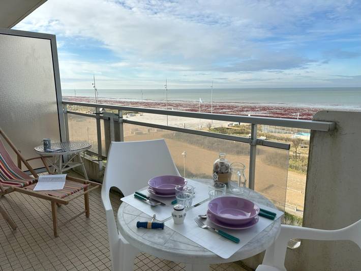Studio für 2 Personen, mit Meerblick und Balkon