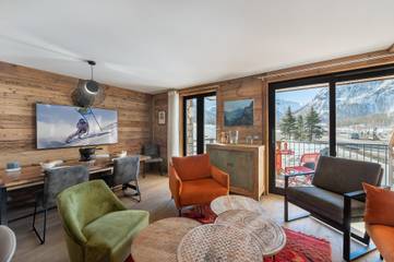 Cottage pour 6 personnes, avec balcon et balcon/terrasse, animaux acceptés à Val-d'Isère