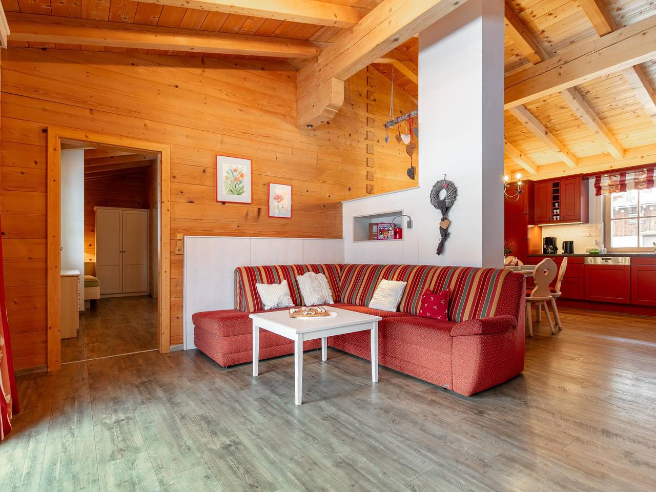 Ganze Wohnung, Urige Ferienwohnung nahe Leogang mit Alpenblick in Loferer und Leoganger Steinberge, Leogang