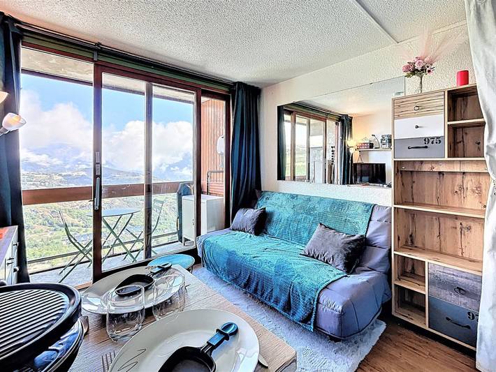 Chalet pour 4 personnes, avec Balcon et Piscine dans Le Corbier - 2