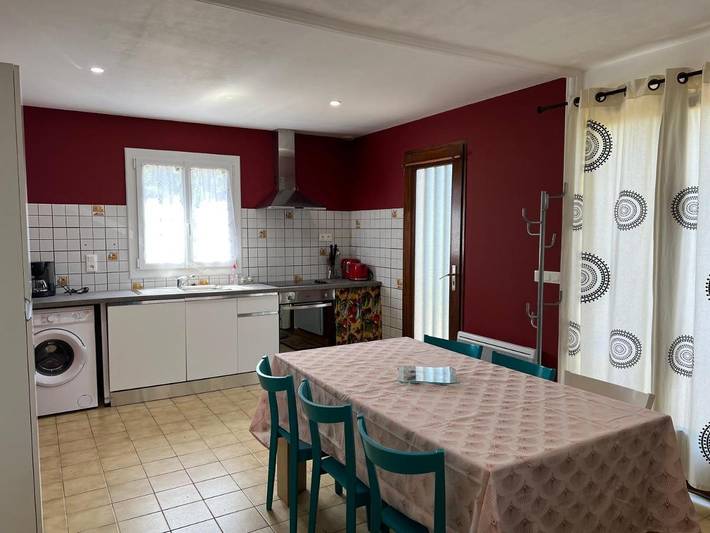 Appartement de vacances pour 6 personnes, avec jardin et vue