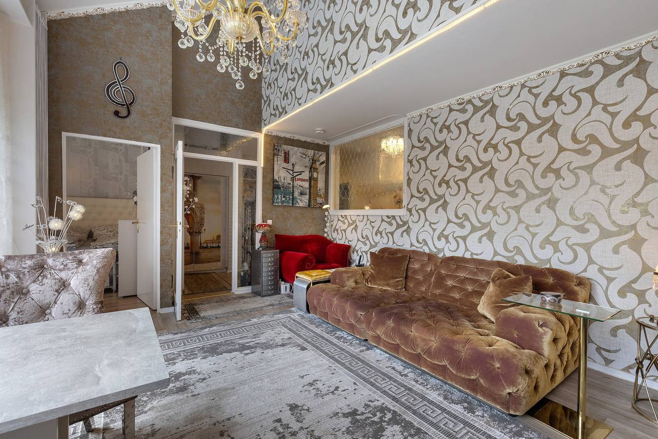 Vakantiewoning 'Rustig Berlin-Steglitz' met gemeenschappelijke tuin, balkon en wifi, foto 6