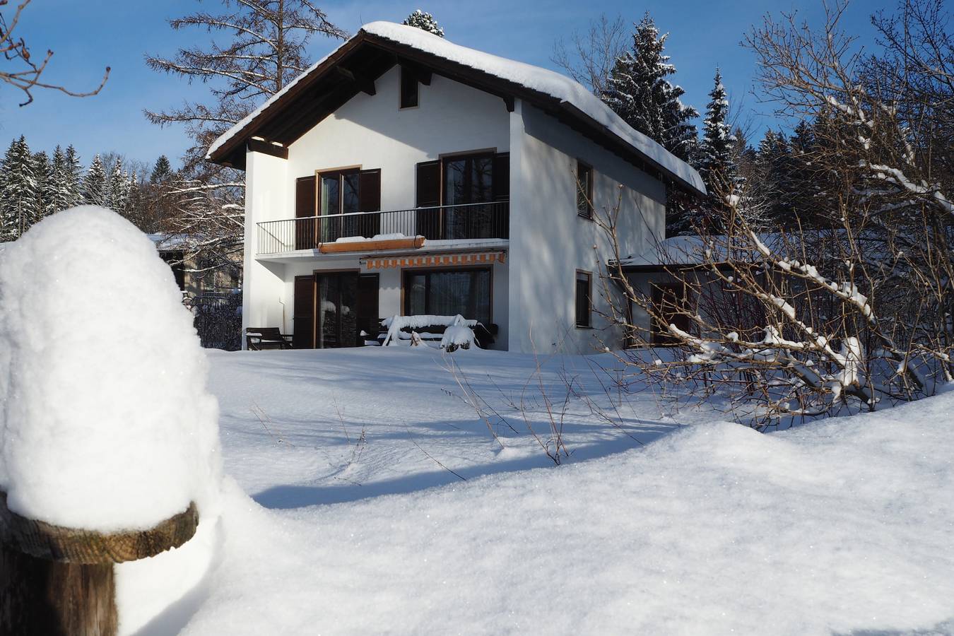 Ferienhaus Endrös - Chiemgau Karte - Ferienhaus mit 2 Schlafzimmer, Terrasse und Balkon, 150 m² in Inzell, Bayerische Alpen