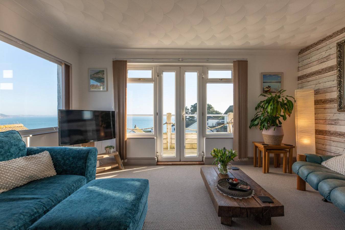 Apartamento vacacional entero, Apartamento de vacaciones para 2 personas con vistas al mar in Looe, Cornualles