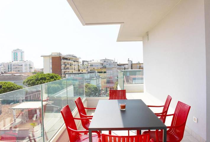 Apartamento de vacaciones para 5 personas, con vistas y jardín, Familias con niños - 1
