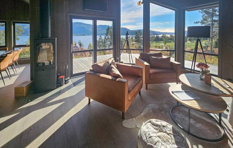 Ferienhaus für 9 Personen mit Terrasse in Nissedal
