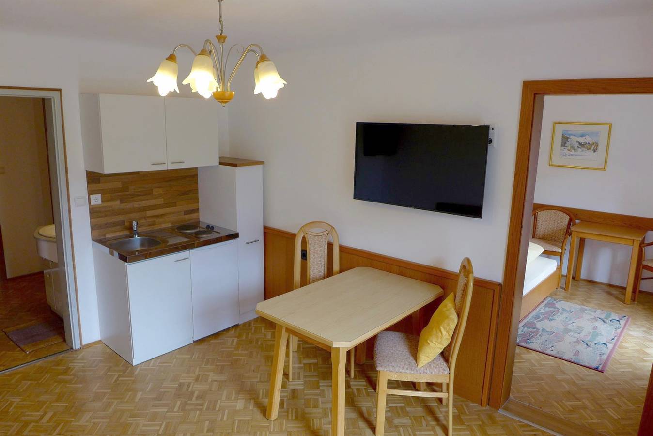 Apartement Burgblick mit einem Schlafzimmer in Mauterndorf, Bundesland Salzburg