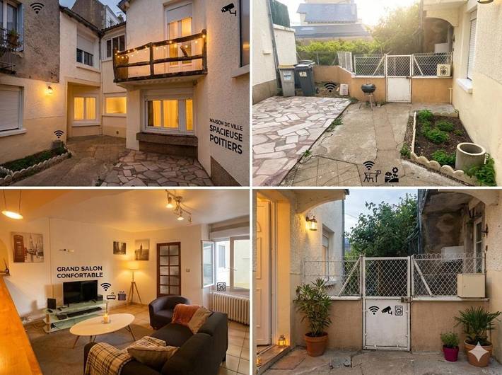 Maison de vacances pour 8 personnes, avec terrasse