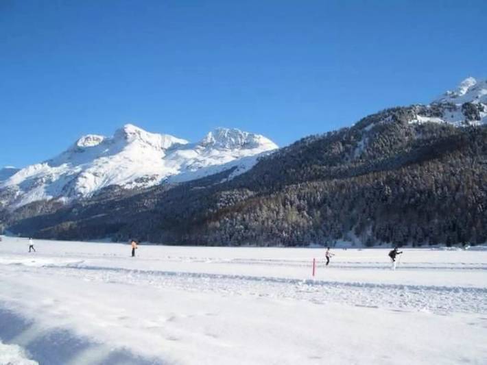 Ferienwohnung für 5 Personen, mit Garten in Sils Maria