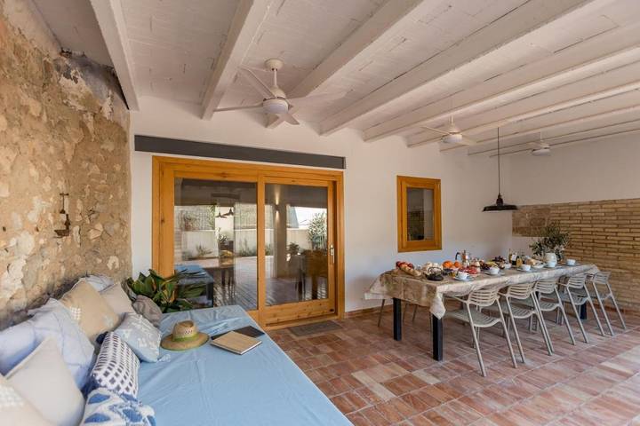 Casa rural para 10 personas, con vistas además de piscina y jardín, Se admiten mascotas en Terra Alta - 3