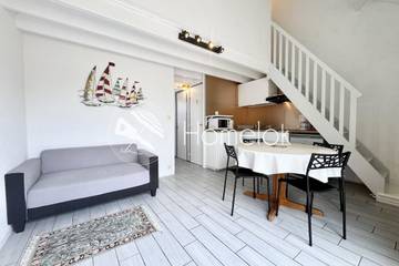 Location de vacances pour 4 personnes, avec terrasse ainsi que piscine et jardin à Guidel