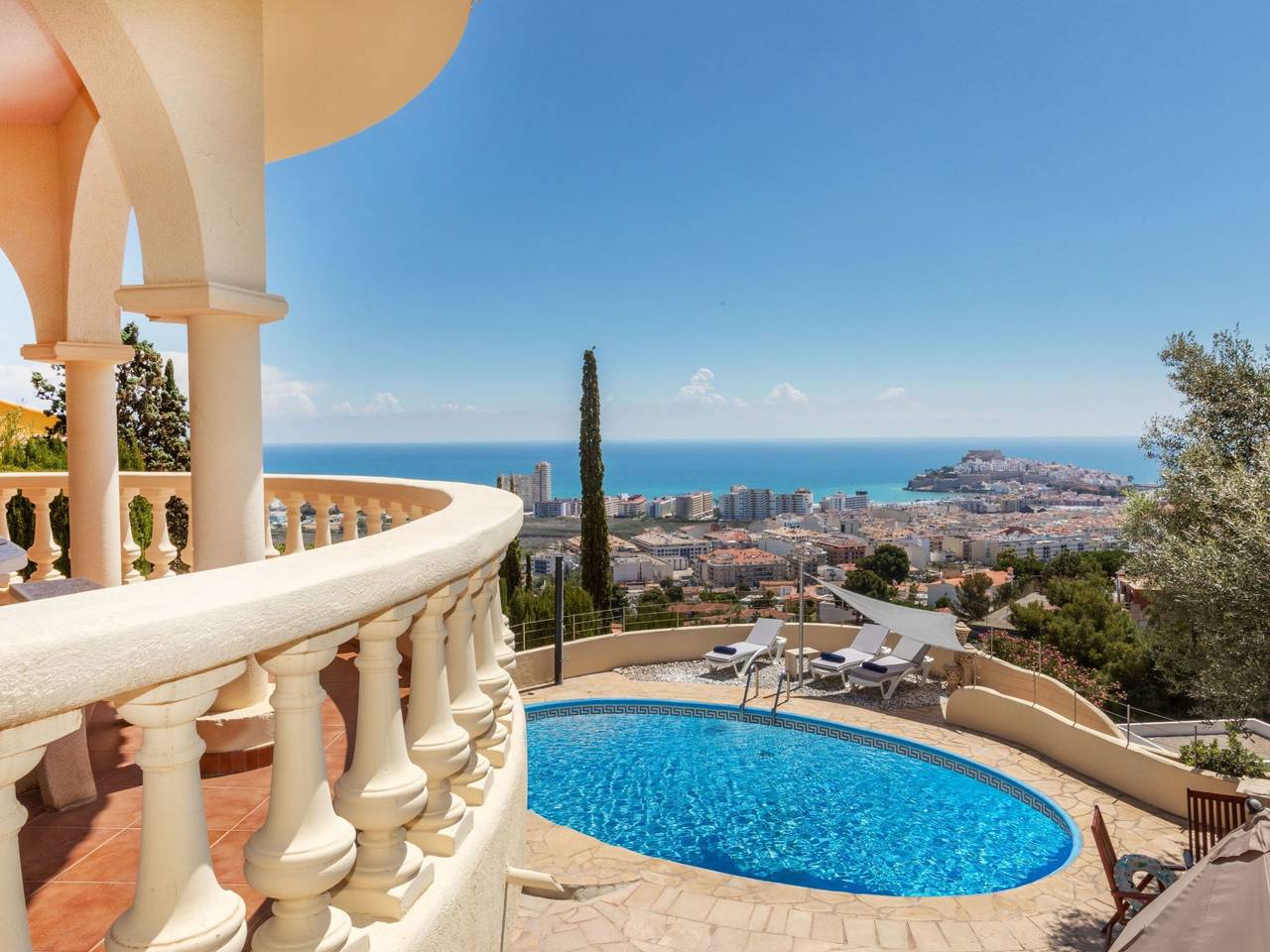 Villa Bellevue in Peñiscola, Costa del Azahar