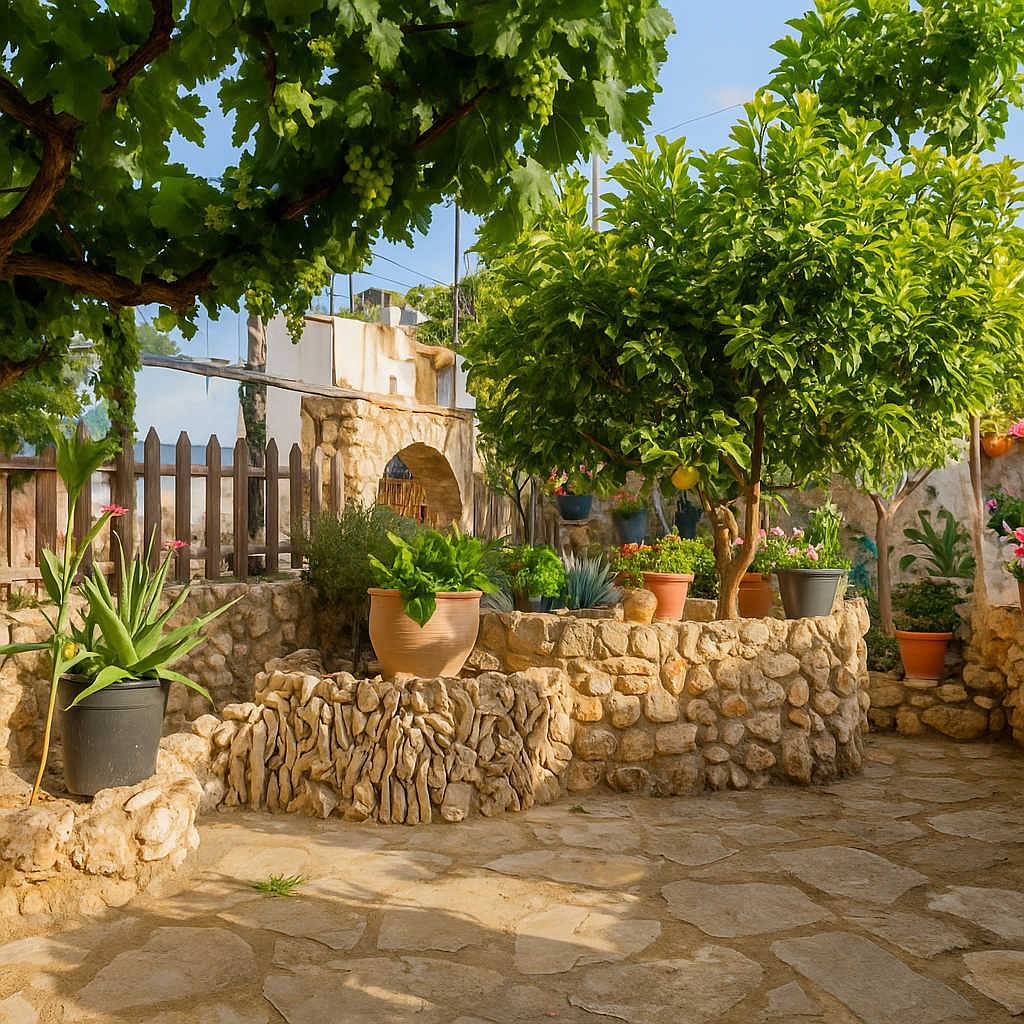 Ganze Wohnung, Ferienwohnung für 3 Personen mit Garten in Archangelos, Rhodos