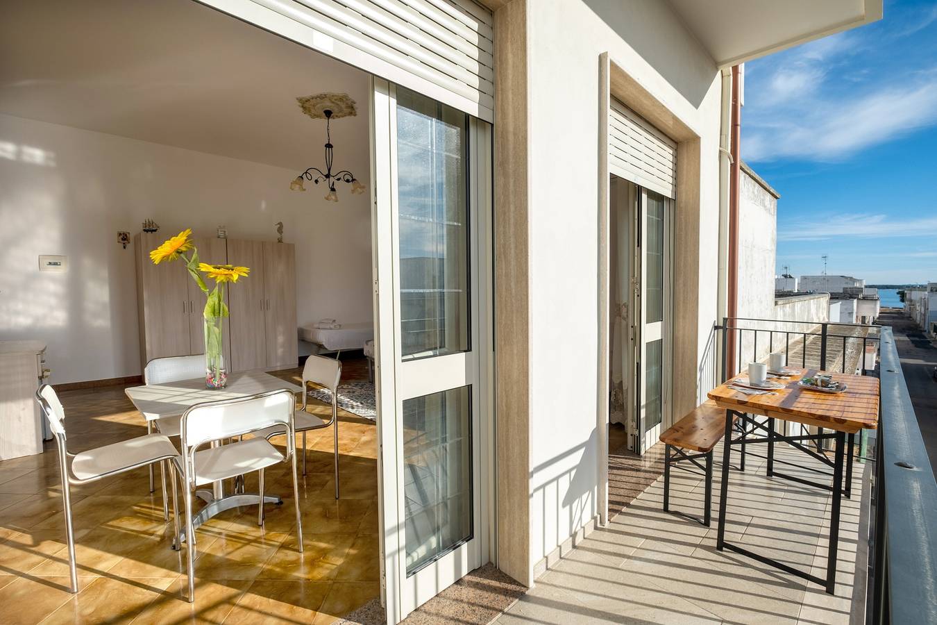 Holiday Home 'Abissi Luxury Room Controvento' with Sea View, Wi-Fi and Air Conditioning in Porto Cesareo, Gulf of Taranto