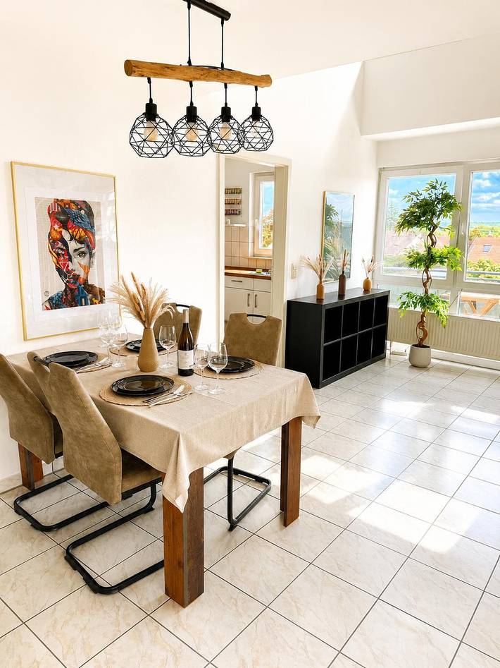 Ferienwohnung für 6 Personen, mit Balkon und Terrasse im Rheingau - 2