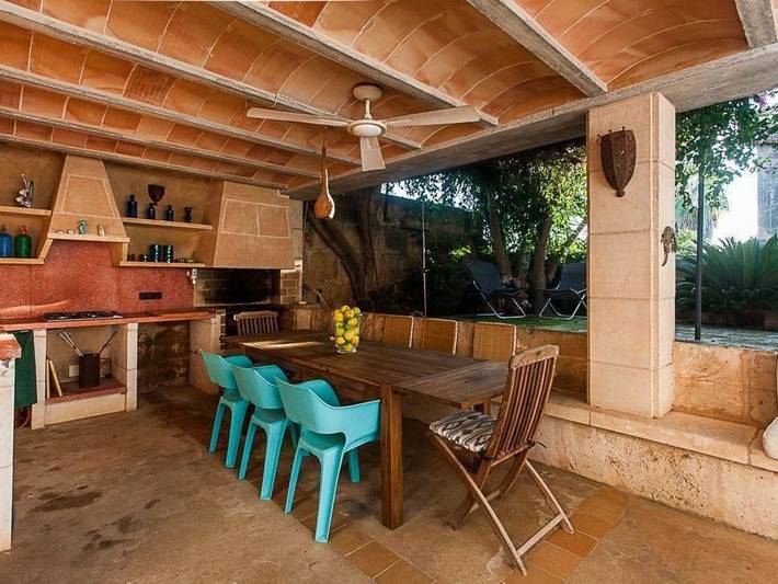 Finca für 8 Personen, mit Garten und Terrasse in Ses Salines - 3