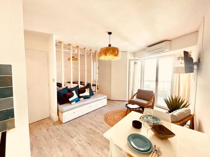 Gîte pour 3 personnes, avec terrasse et vue dans Casino de Palavas les Flots - 3