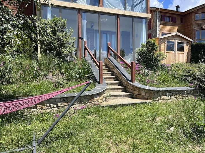 Gîte pour 5 personnes, avec vue et jardin, animaux acceptés à Targassonne - 4