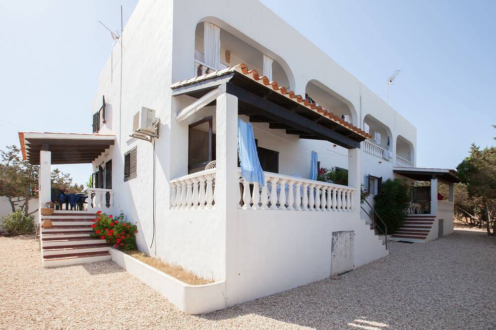 Two adjoining one bedroom apartments 900 meters from Es Pujols very quiet area in Formentera, Balearic Islands