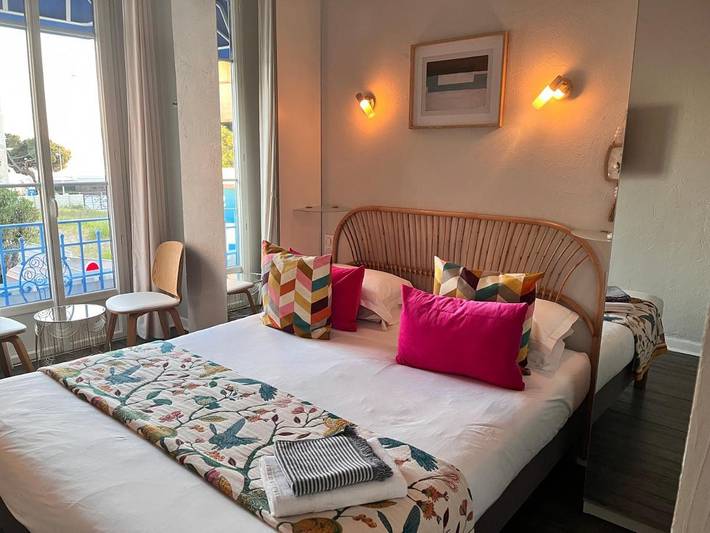 Hôtel pour 2 personnes, avec terrasse et vue