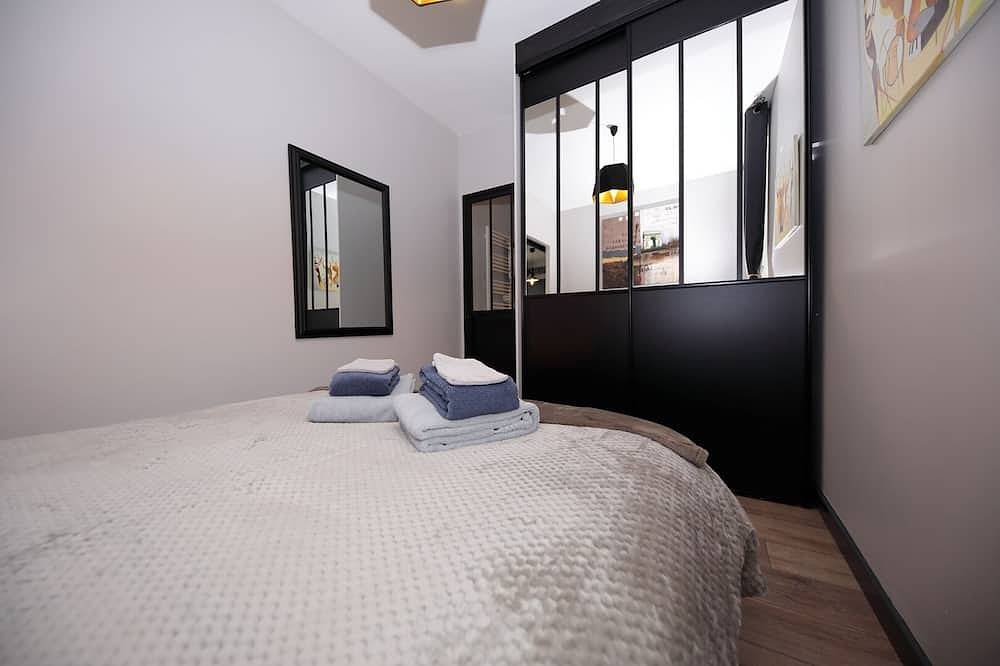 Apartamento entero, Encantador apartamento de 4 * con vistas al puerto y al mar Playas de desembarco de Normandía in Port-en-Bessin-Huppain, Región de Bayeux