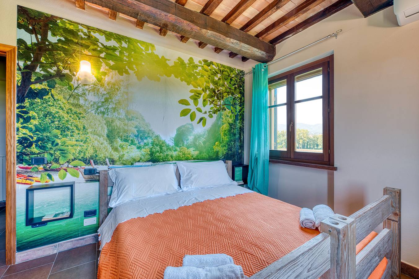 Habitación 'Cipriano' con jardín compartido, Wi-Fi y aire acondicionado in Montefalco, Provincia de Perugia