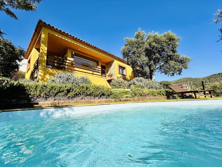 Ferienhaus für 6 Personen, mit Meerblick und Terrasse sowie Garten und Pool an der Costa Brava