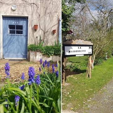 Gîte pour 4 personnes, avec terrasse et jardin à Saint-Ouen-en-Belin