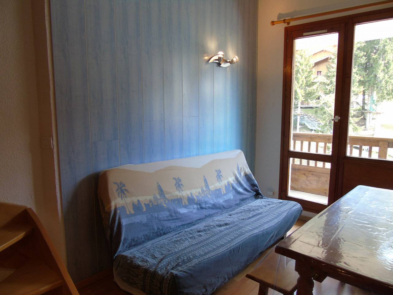 Ganze Wohnung, Gemütliche Ferienwohnung im Herzen von Valfréjus, nah am Skilift, 4 Personen, mit Balkon und Mezzanine in Valfréjus, Modane