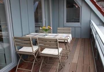 Ferienwohnung für 4 Personen, mit Balkon auf Baltrum