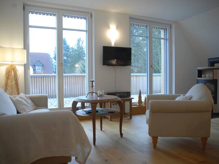 Ferienwohnung für 3 Personen, mit Balkon und Balkon/Terrasse sowie Terrasse und Garten in Georgensgmünd