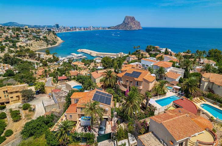 Maison de vacances pour 2 personnes, avec Jardin et Bassin pour enfant à Calpe