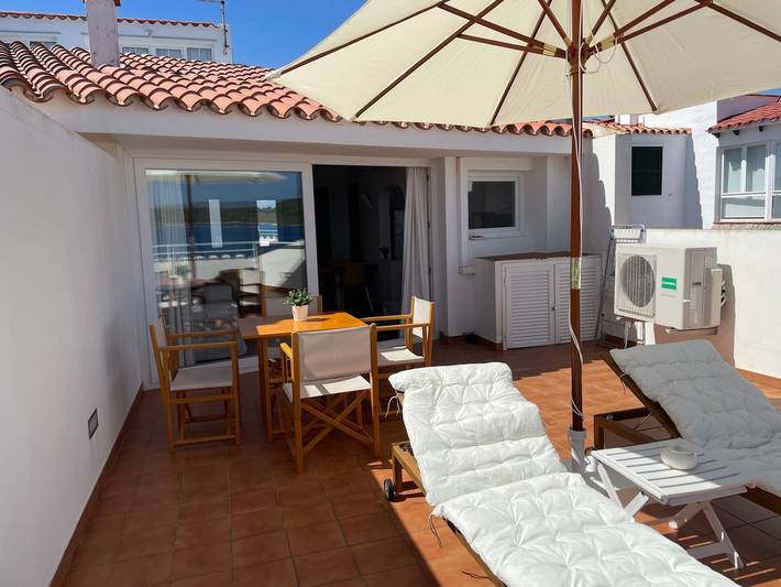 Entire apartment, Holiday apartment for 2 people with terrace in Fornells, Es Mercadal