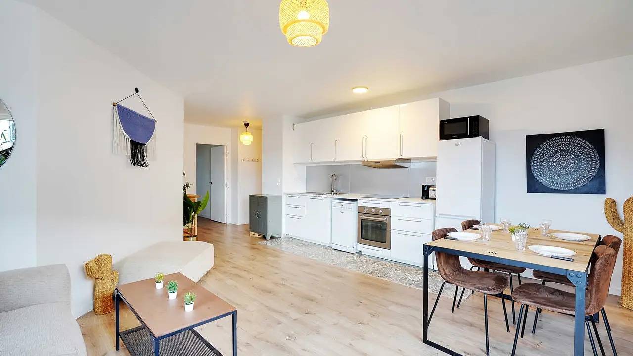 Apartamento vacacional entero, Ferienwohnung für 6 Personen (81 m²) in Saint-Ouen-sur-Seine in Saint-Ouen, Sena-Saint Denis