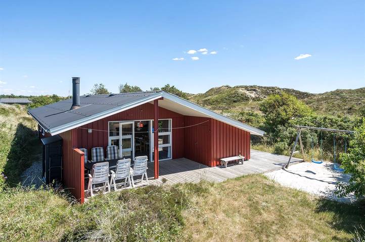 Ferienhaus für 6 Personen, mit Terrasse und Sauna in Filsø See