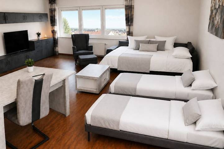Ganze Wohnung, Premium Apartment Hückelhoven-Baal mit Balkon - 112 qm - bis 7 Personen in Baal (Hückelhoven), Hückelhoven
