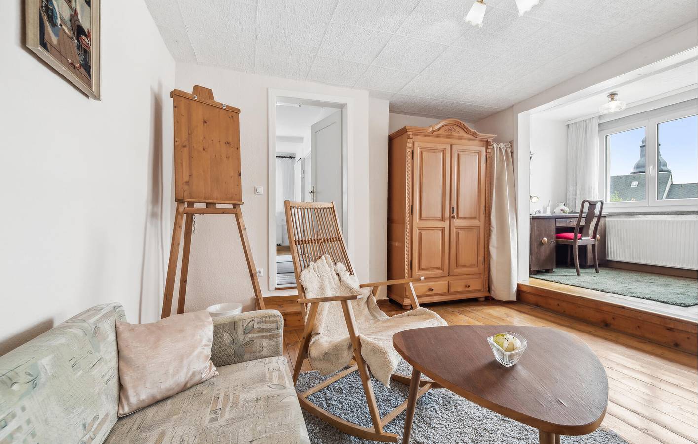 Moderne Wohnung mit Terrasse, Geschirrspüler & Parkplatz in Herschdorf in Herschdorf, Thüringer Kernland