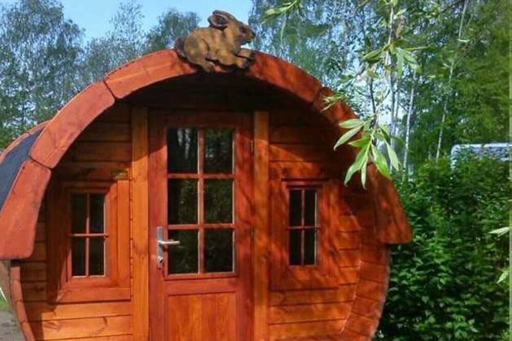 Naturnah übernachten - das Campingfass in Mildenberg, Zehdenick