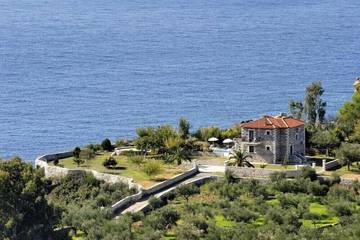 Location de vacances pour 6 personnes, avec piscine dans Stoupa