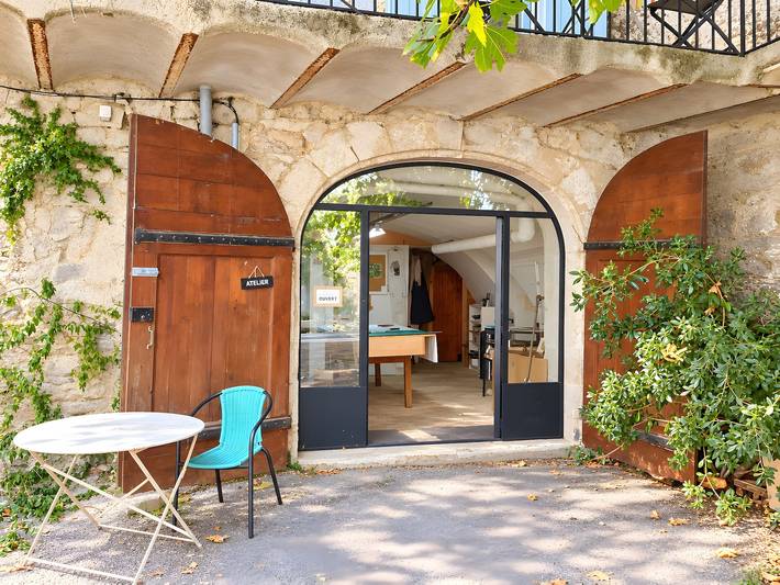 Casa de huéspedes con encanto antiguo en Fons-sur-Lussan in Fons-sur-Lussan, Region de Nimes