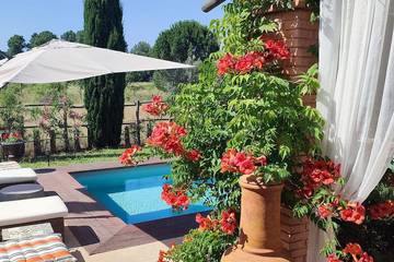Gîte pour 6 personnes, avec jardin à La Capelle-et-Masmolène