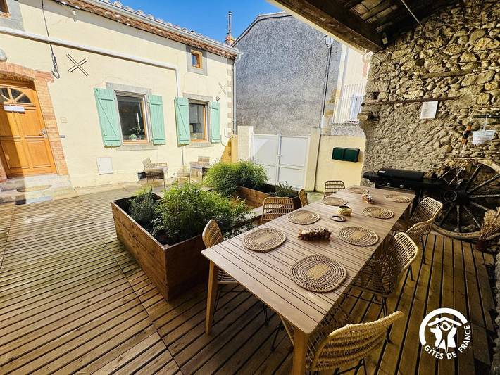 Gîte pour 6 personnes, avec terrasse