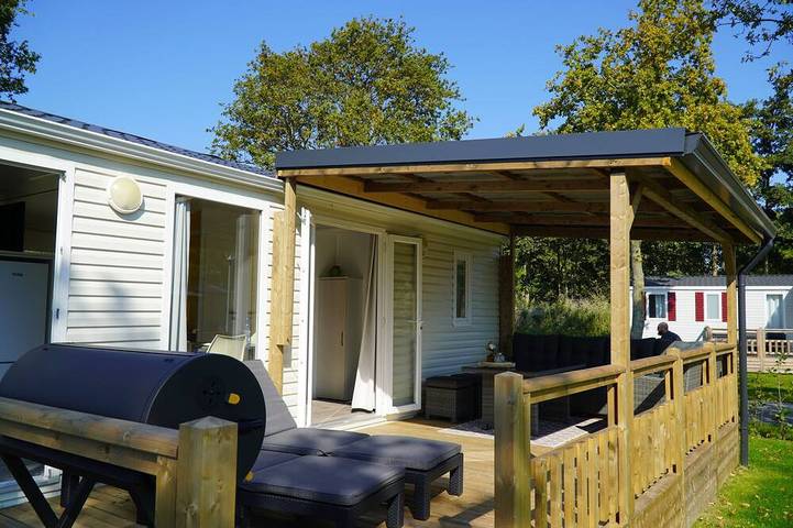 Chalet für 4 Personen, mit Garten