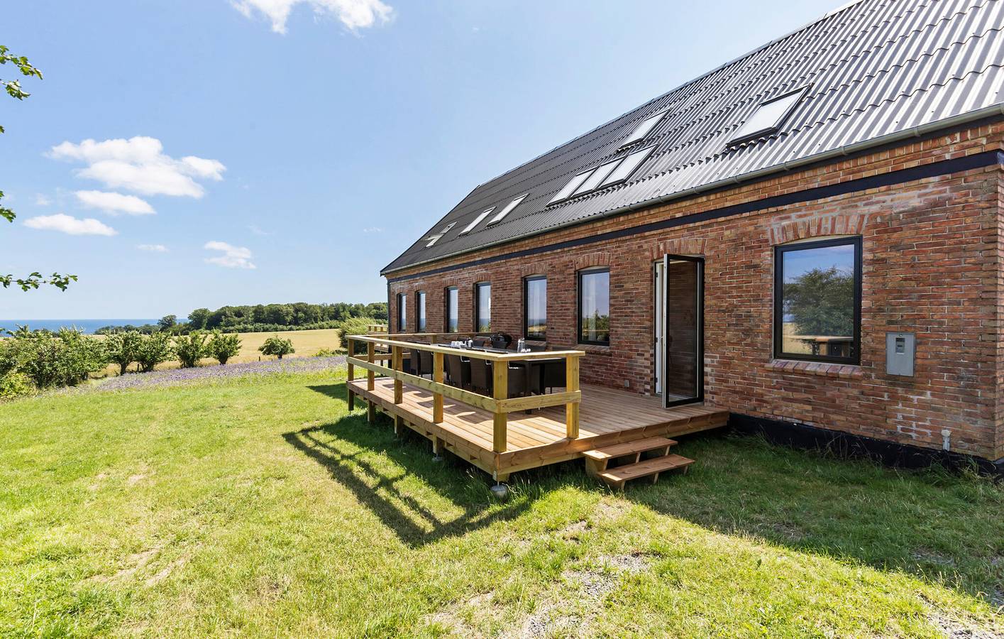 Ferienhaus für 10 Personen mit Terrasse in Gudhjem, Bornholm