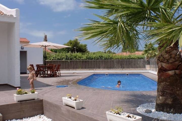 Chalet para 8 personas, con balcón y jardín - 1