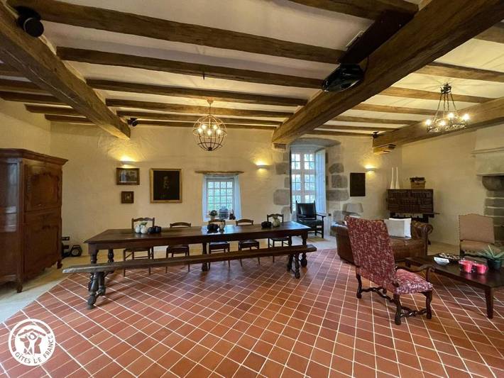 Location de vacances pour 11 personnes, avec vue ainsi que jardin et piscine à Poiroux - 3