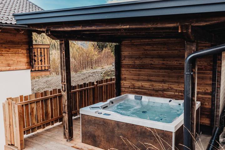 Ferienhaus für 4 Personen, mit Balkon und Terrasse sowie Whirlpool und Sauna in Nockberge - 4