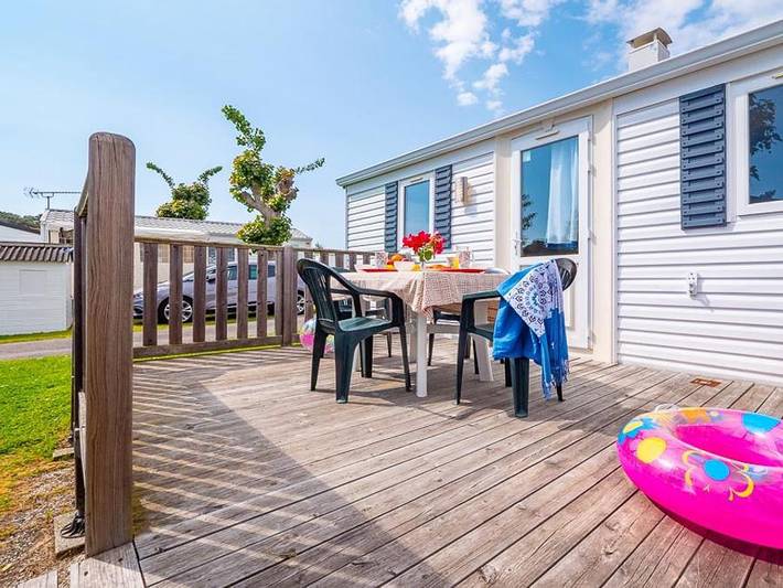 Camping Les Dinosaures - Mobilhome 4 personnes - Mh Sympa 2Ch 4 pers in Talmont-Saint-Hilaire, Vendée