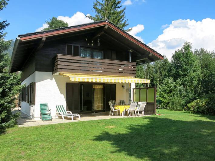 Ferienhaus für 6 Personen, mit Balkon und Terrasse sowie Garten am Millstätter See