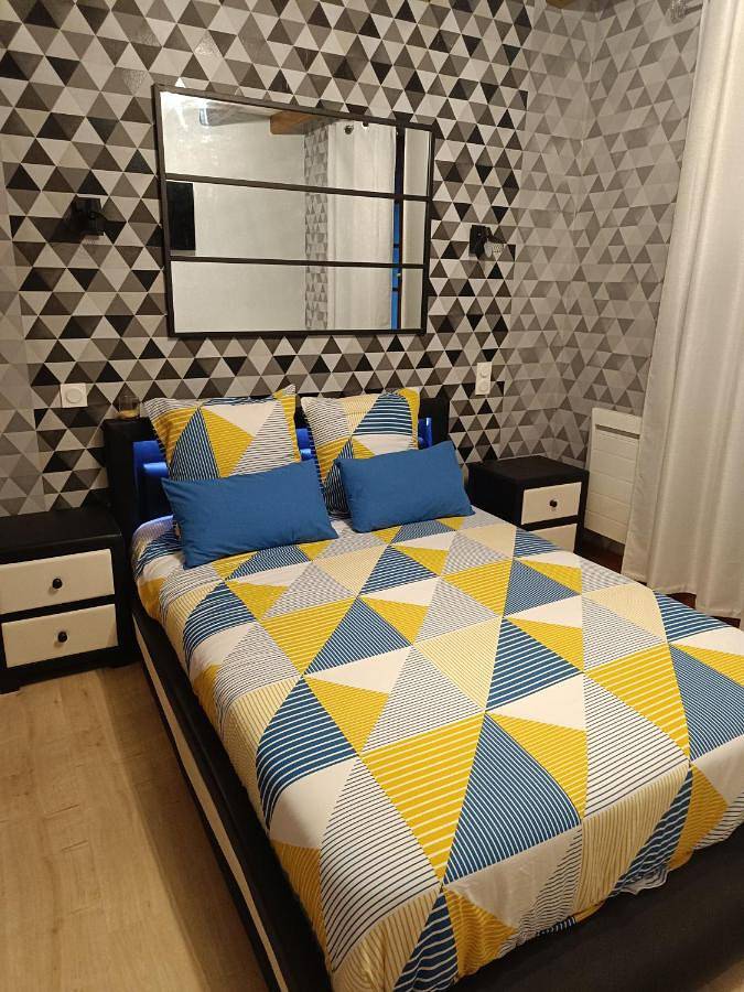 Appartement de vacances pour 2 personnes, avec vue et jardin